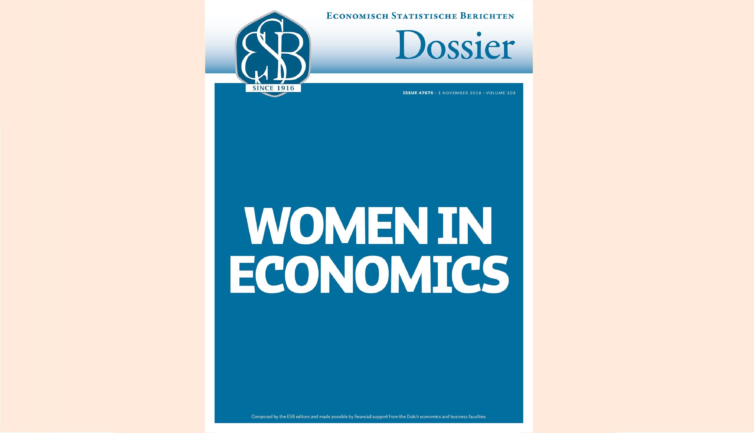 ESB 4767S: ESB-Dossier Women In Economics - ESB