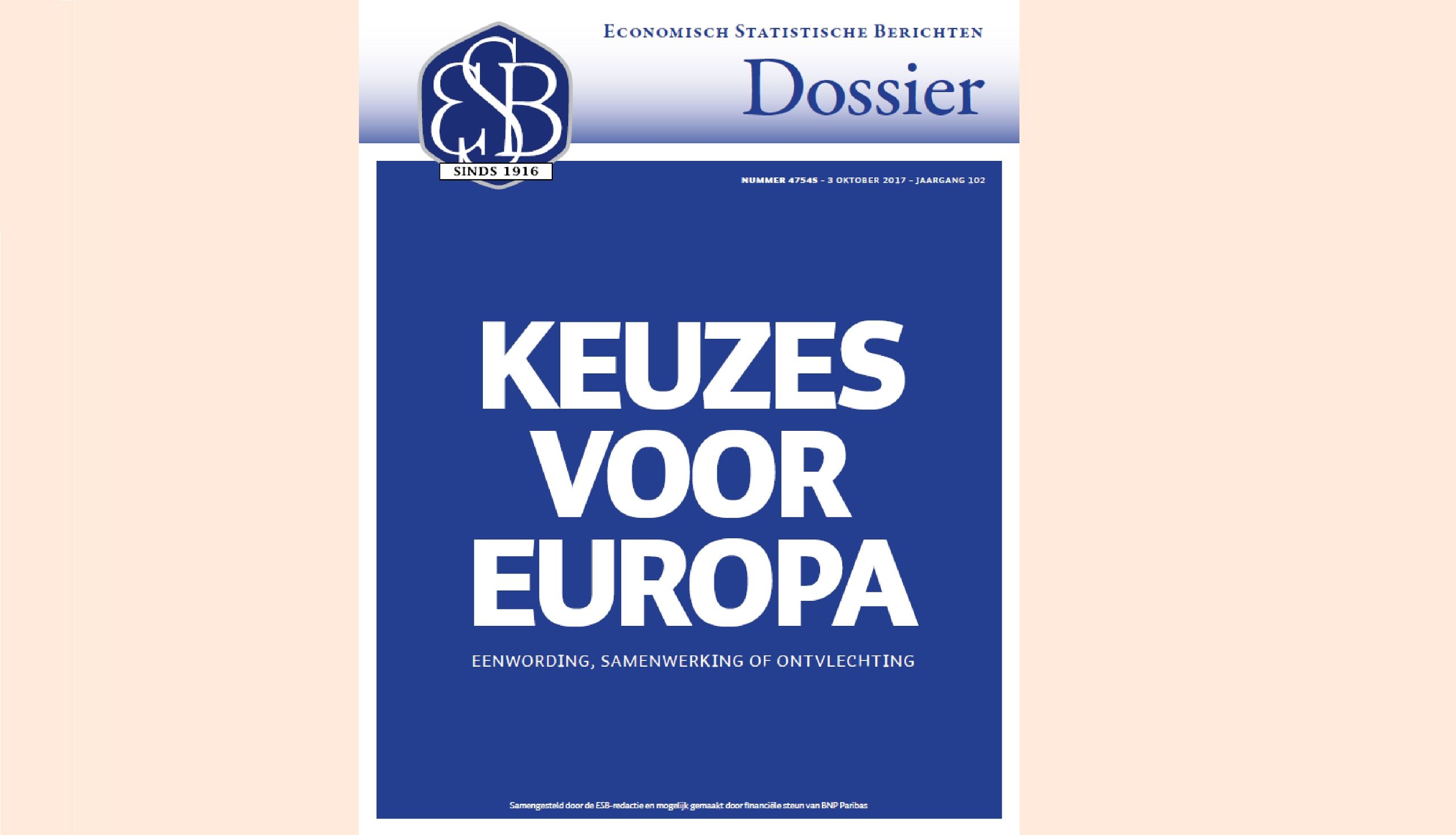 ESB 4754s: Keuzes Voor Europa - ESB